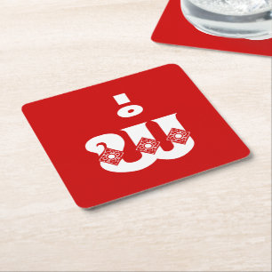 Lao Vader - ພໍ່ / Pa - Laotiaans / Laos-taal Kartonnen Onderzetters