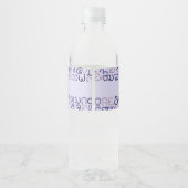 Lao Waterfles Etiket (Achterkant)