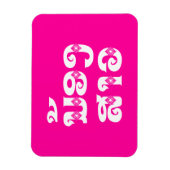 Lao (Young) Zuster - ນ້ ອ າ ງ ວ/Nong Sao - Laos Magneet (Verticaal)