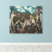 Laocoön | El Greco | Canvas Afdruk (Insitu (Houten vloer))
