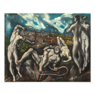 Laocoön El Greco Foto Afdruk