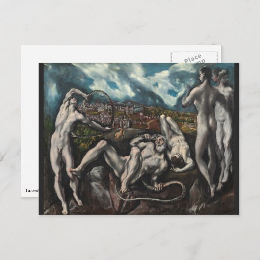 Laocoon door El Greco Briefkaart (Voorkant / Achterkant)
