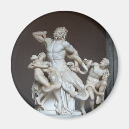 Laocoön en zijn Sons-beeld in het Vaticaan-museum Magneet