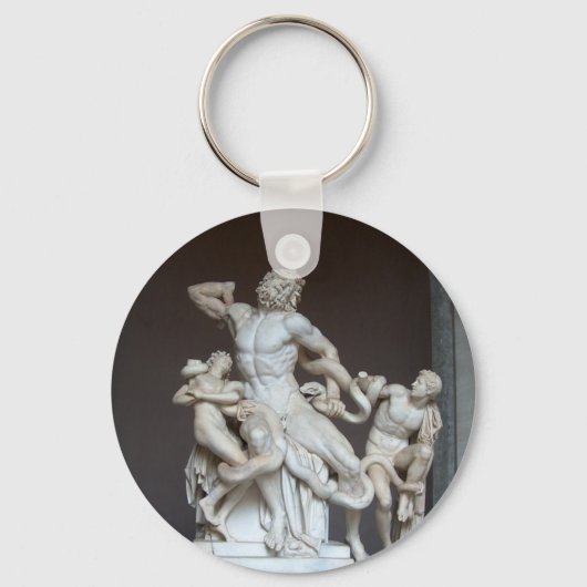 Laocoön en zijn Sons-beeld in het Vaticaan-museum Sleutelhanger (Voorkant)