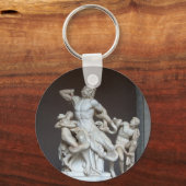 Laocoön en zijn Sons-beeld in het Vaticaan-museum Sleutelhanger (Voorkant)