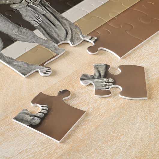 Laocoon en z'n zons ancient sculpture legpuzzel (Zijkant)