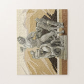 Laocoon en z'n zons ancient sculpture legpuzzel (Verticaal)