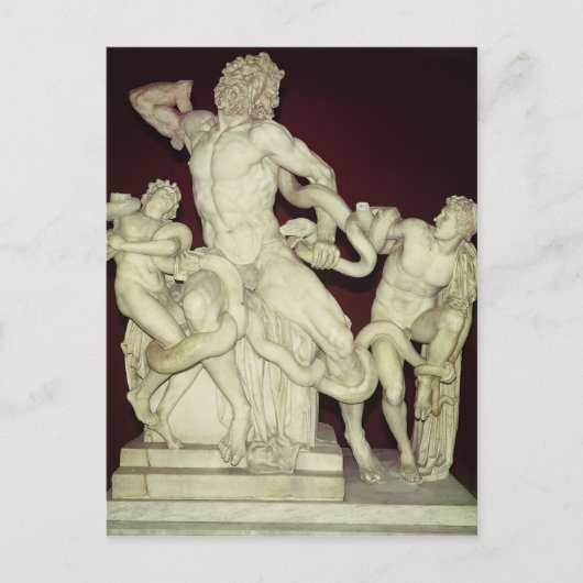 Laocoon, Hellenistisch origineel, 1e eeuw Briefkaart (Voorkant)