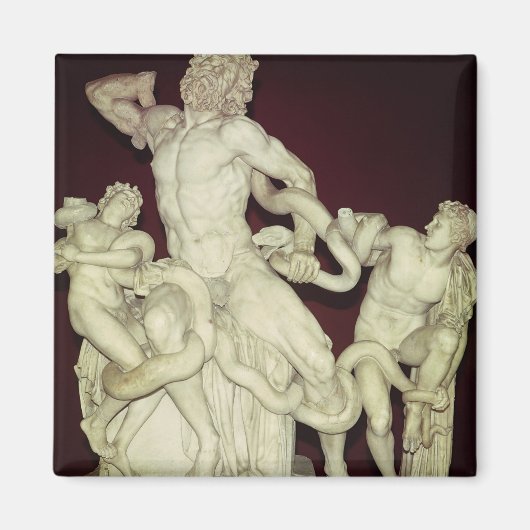 Laocoon, Hellenistisch origineel, 1e eeuw Magneet (Voorkant)