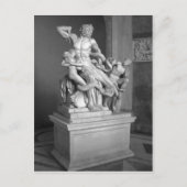 Laocoon Sculpture in het Vaticaan Museum in Rome. Briefkaart (Voorkant)