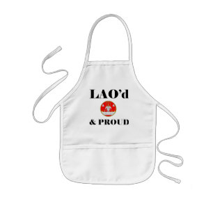 LAO'd & PROUD Kinder Apron Schort