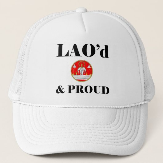 LAO'd & PROUD-Pet Trucker Pet (Voorkant)