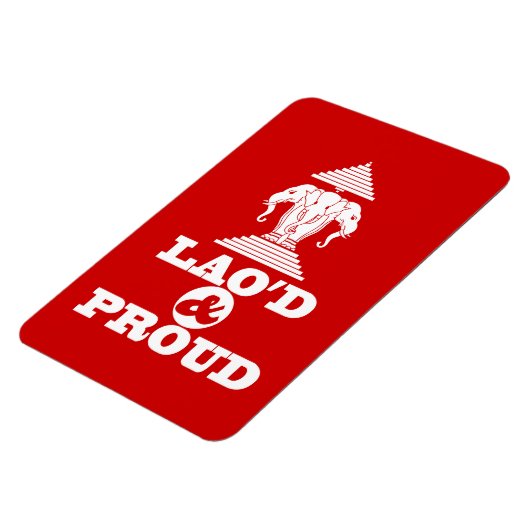 LAO'D & TROTS MAGNEET (Linkerzijde)