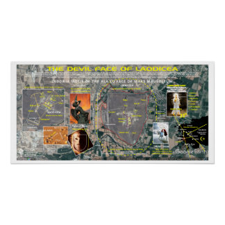 Laodicea Orion sterrenkaart Perfect Poster