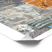 Laodicea Orion sterrenkaart Perfect Poster (Hoek)