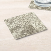 Laon, Noyon Kartonnen Onderzetters (Schuin)