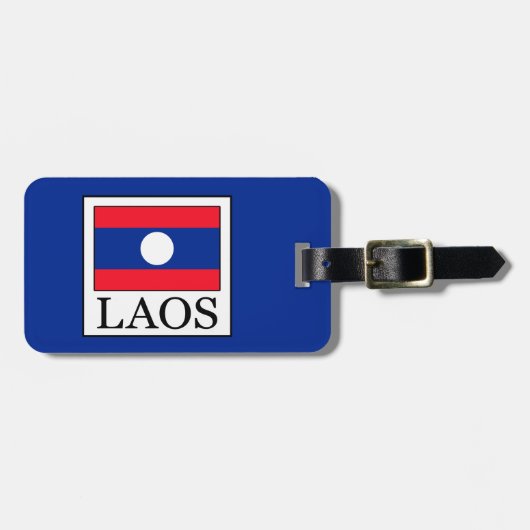 Laos Bagagelabel (Voorkant horizontaal)
