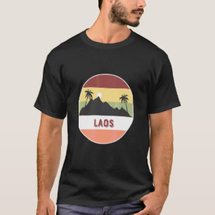Laos Berg en Palmen T-shirt