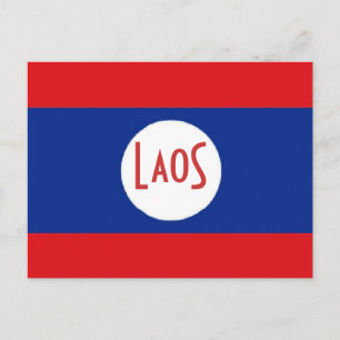 Laos Briefkaart