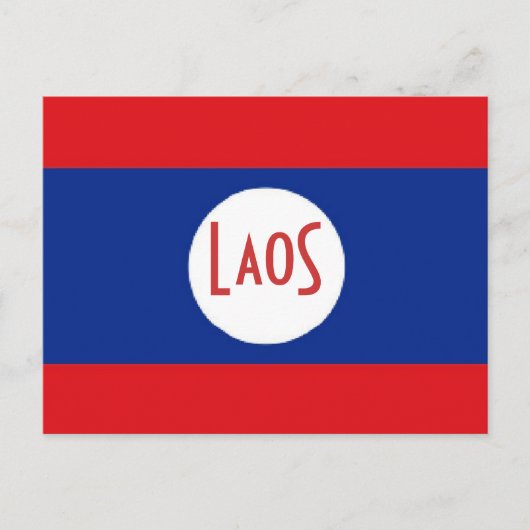 Laos Briefkaart (Voorkant)
