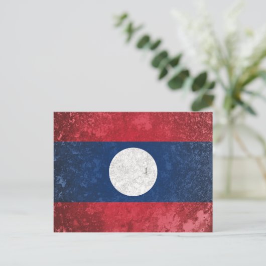 Laos Briefkaart (Staand voorkant)