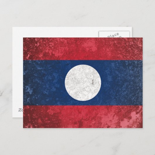Laos Briefkaart (Voorkant / Achterkant)