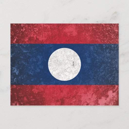 Laos Briefkaart (Voorkant)