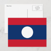 laos briefkaart (Voorkant / Achterkant)