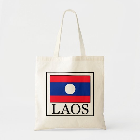 Laos canvas tas (Voorkant)