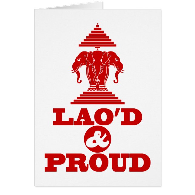 LAO'S D & PROUD (Voorkant)