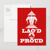 LAO'S D & PROUD BRIEFKAART (Voorkant / Achterkant)