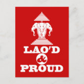 LAO'S D & PROUD BRIEFKAART (Voorkant)