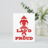 LAO'S D & PROUD BRIEFKAART (Staand voorkant)