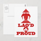 LAO'S D & PROUD BRIEFKAART (Voorkant / Achterkant)