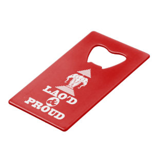 LAO'S D & PROUD CREDITKAART FLESSENOPENER