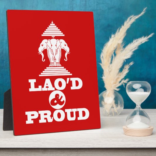 LAO'S D & PROUD FOTOPLAAT (Zijkant)