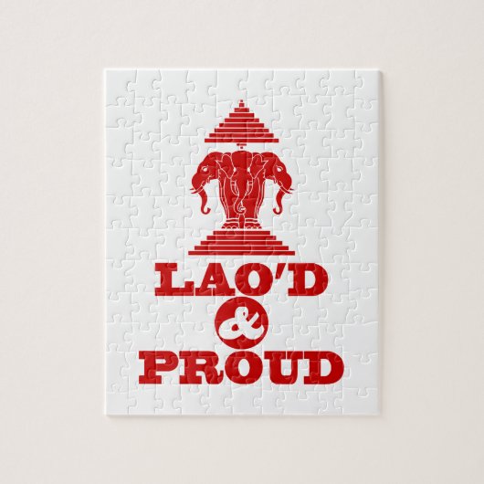 LAO'S D & PROUD LEGPUZZEL (Verticaal)