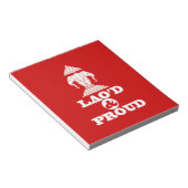 LAO'S D & PROUD NOTITIEBLOK (Schuin)