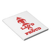 LAO'S D & PROUD NOTITIEBLOK (Schuin)