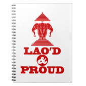 LAO'S D & PROUD NOTITIEBOEK (Voorkant)