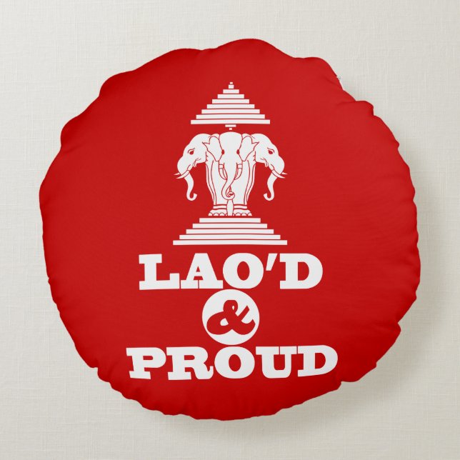 LAO'S D & PROUD ROND KUSSEN (Achterkant)
