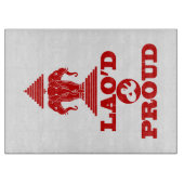 LAO'S D & PROUD SNIJPLANK (Voorkant)