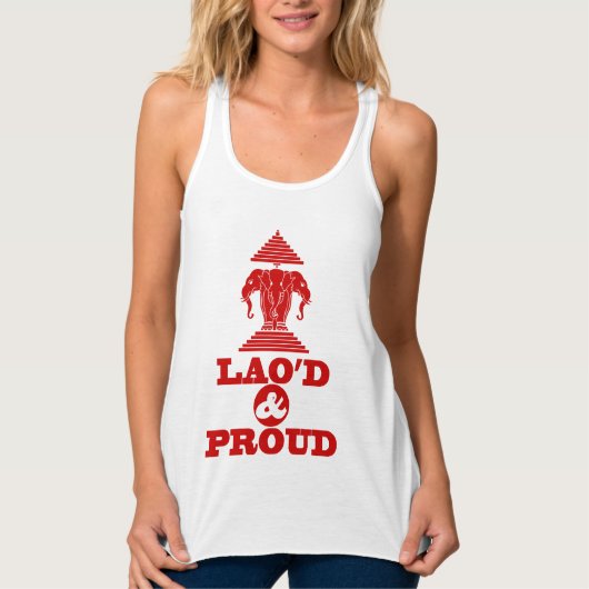 LAO'S D & PROUD TANKTOP (Voorkant)