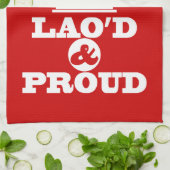 LAO'S D & PROUD THEEDOEK (Gevouwen)