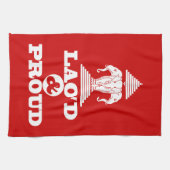 LAO'S D & PROUD THEEDOEK (Horizontaal)