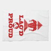 LAO'S D & PROUD THEEDOEK (Horizontaal)