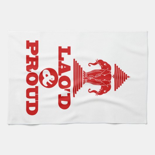 LAO'S D & PROUD THEEDOEK (Horizontaal)