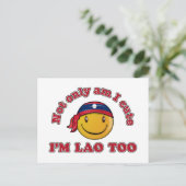 Laos-design Briefkaart (Staand voorkant)
