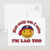 Laos-design Briefkaart (Voorkant / Achterkant)