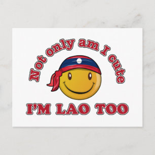 Laos-design Briefkaart